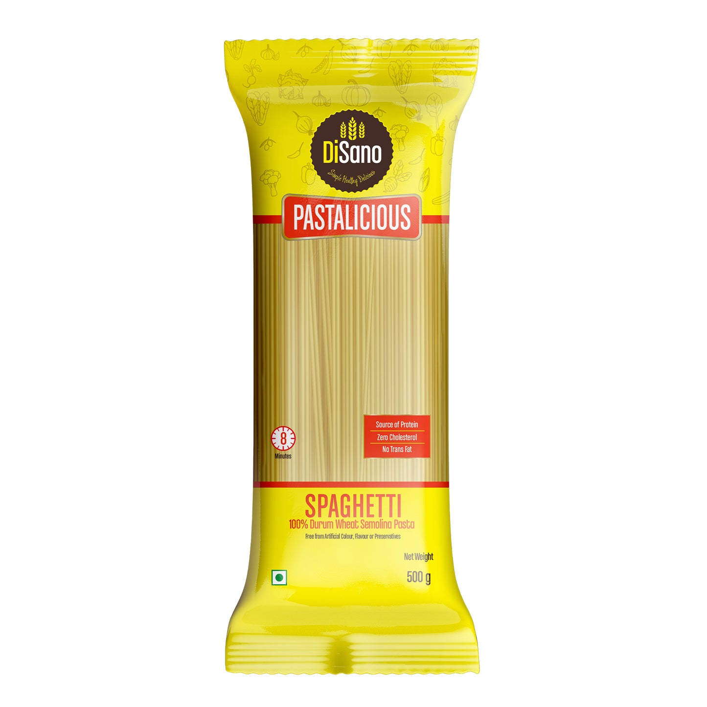 DiSano Pastalicious 100% Durum Wheat Spaghitti Pasta, 500g
