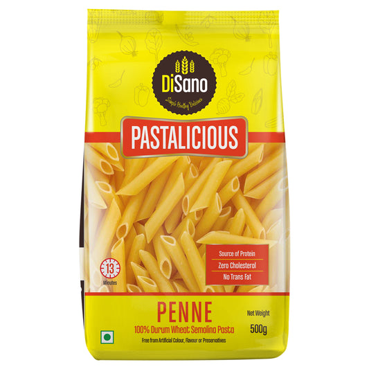 DiSano Pastalicious 100% Durum Wheat Penne Pasta, 500g