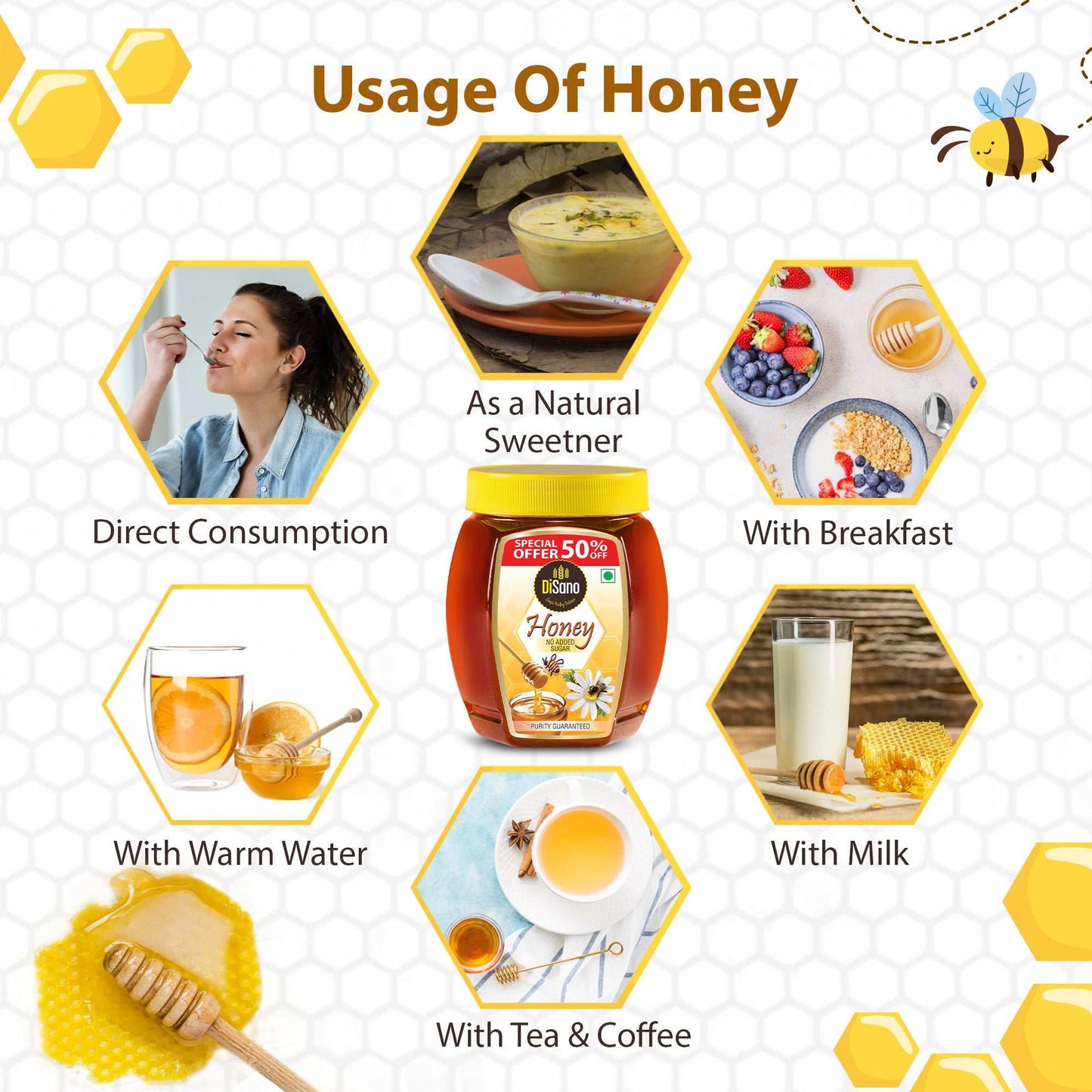 DiSano Pure Honey 1Kg