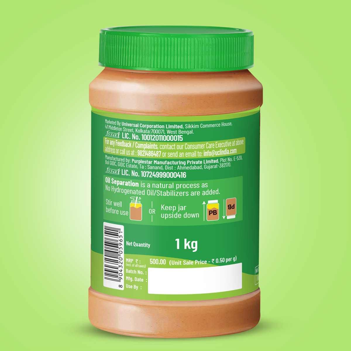 Natural Peanut Butter