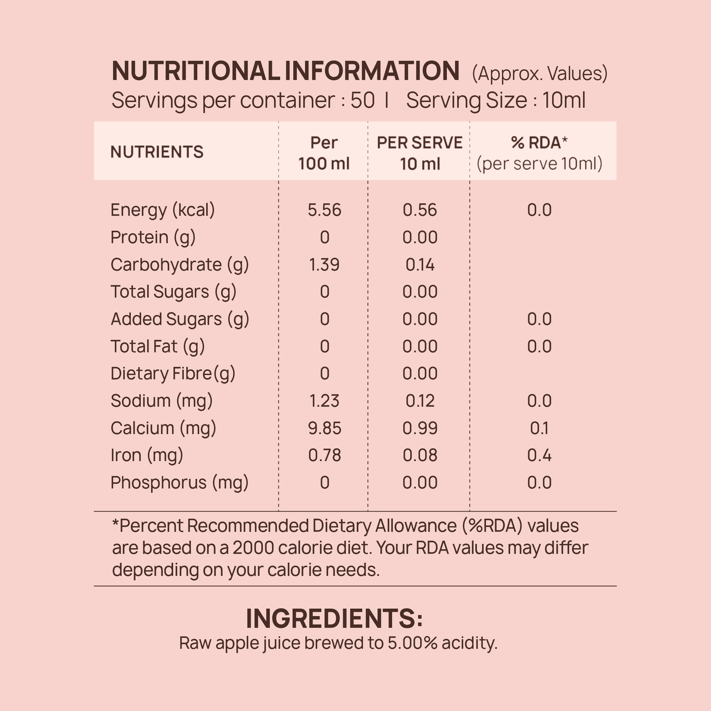 Apple Cider Vinegar - Mother