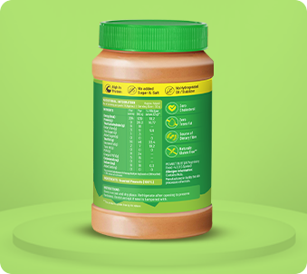 Natural Peanut Butter Crunchy 1Kg, Unsweetened, High Protein Peanut Butter, No Added Sugar Or Salt, Vegan, 100% Roasted Peanut Butter Roasted Peanut Butter