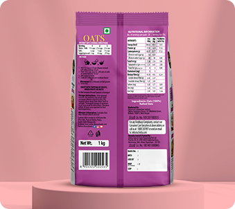 Disano Oats, 1kg, Natural  Whole Grain, High in Protein and Fibre, Rolled Oats